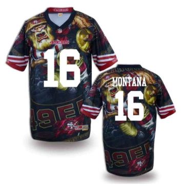 Nike San Francisco 49ers 16 Joe Montana Fanatical Version NFL Jerseys (2)