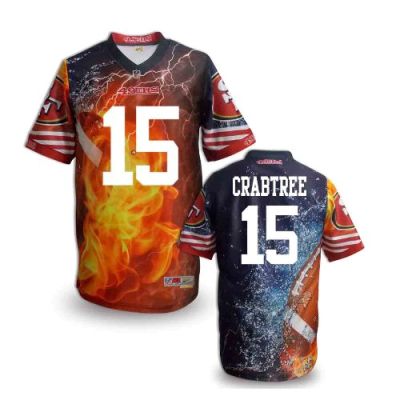 Nike San Francisco 49ers 15 Michael Crabtree Fanatical Version NFL Jerseys (13)