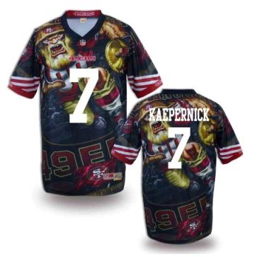 Nike San Francisco 49ers 7 Colin Kaepernick Fanatical Version NFL Jerseys (2)
