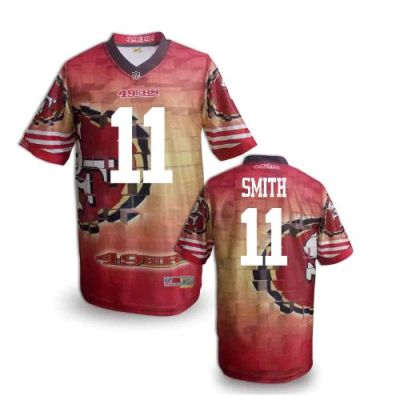 Nike San Francisco 49ers 11 Alex Smith Fanatical Version NFL Jerseys (13)