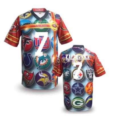 Nike San Francisco 49ers 7 Colin Kaepernick Fanatical Version NFL Jerseys (12)