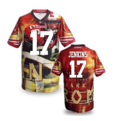 Nike San Francisco 49ers 17 A J Jenkins Fanatical Version NFL Jerseys (11)