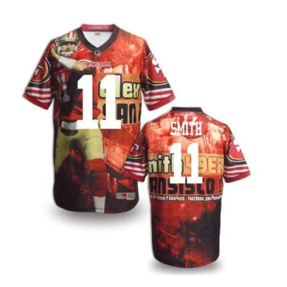 Nike San Francisco 49ers 11 Alex Smith Fanatical Version NFL Jerseys (7)