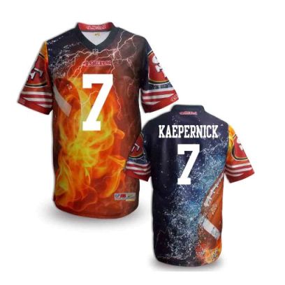 Nike San Francisco 49ers 7 Colin Kaepernick Fanatical Version NFL Jerseys (13)