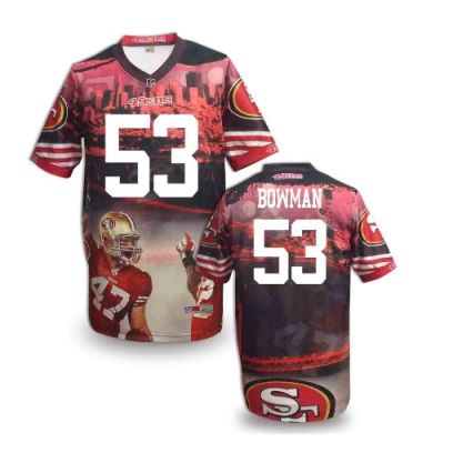 Nike San Francisco 49ers 53 NaVorro Bowman Fanatical Version NFL Jerseys (10)