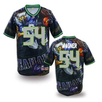 Nike Seattle Seahawks #54 Bobby Wagner Fanatical Version NFL Jerseys (12)