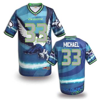 Nike Seattle Seahawks #33 Christine Michael Fanatical Version NFL Jerseys (8)