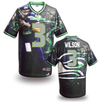 Nike Seattle Seahawks #3 Russell Wilson Fanatical Version NFL Jerseys (4)