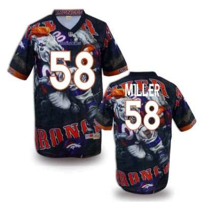 Nike Denver Broncos 58 Von Miller Fanatical Version NFL Jerseys (1)