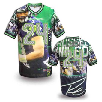 Nike Seattle Seahawks 24 Marshawn Lynch Fanatical Version NFL Jerseys (7)