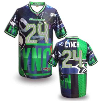 Nike Seattle Seahawks 24 Marshawn Lynch Fanatical Version NFL Jerseys (3)