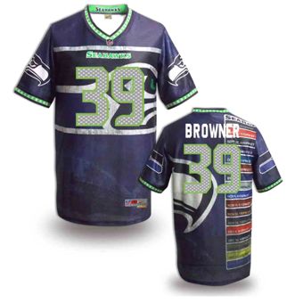 Nike Seattle Seahawks 39 Brandon Browner Fanatical Version NFL Jerseys (5)