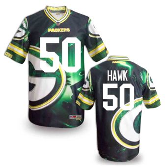 Nike Green Bay Packers 50 A.J.Hawk Fanatical Version NFL Jerseys (6)