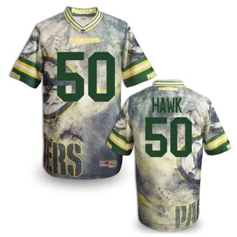 Nike Green Bay Packers 50 A.J.Hawk Fanatical Version NFL Jerseys (7)