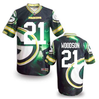 Nike Green Bay Packers #21 Charles Woodson Fanatical Version NFL Jerseys (7)