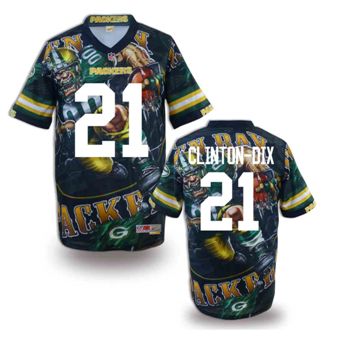 Nike Green Bay Packers 21 Ha Ha Clinton-Dix Fanatical Version NFL Jerseys (1)