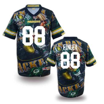 Nike Green Bay Packers #88 Jermichael Finley Fanatical Version NFL Jerseys (1)