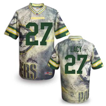 Nike Green Bay Packers #27 Eddie Lacy Fanatical Version NFL Jerseys (7)