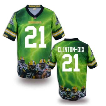 Nike Green Bay Packers 21 Ha Ha Clinton-Dix Fanatical Version NFL Jerseys (2)