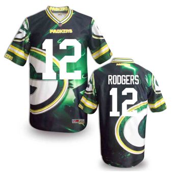 Nike Green Bay Packers 12 Aaron Rodgers Fanatical Version NFL Jerseys (7)