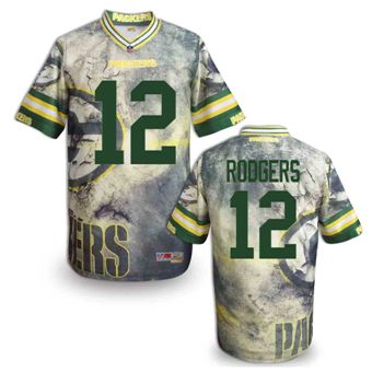 Nike Green Bay Packers 12 Aaron Rodgers Fanatical Version NFL Jerseys (8)