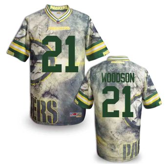 Nike Green Bay Packers #21 Charles Woodson Fanatical Version NFL Jerseys (8)