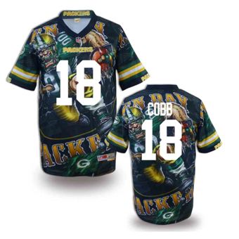 Nike Green Bay Packers 18 Randall Cobb Fanatical Version NFL Jerseys (1)