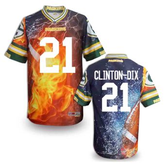 Nike Green Bay Packers 21 Ha Ha Clinton-Dix Fanatical Version NFL Jerseys (4)