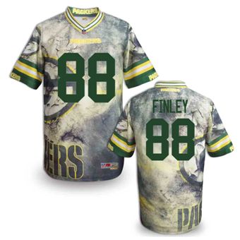 Nike Green Bay Packers #88 Jermichael Finley Fanatical Version NFL Jerseys (7)