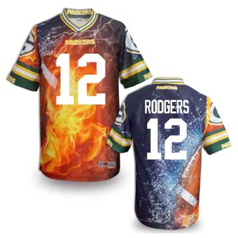 Nike Green Bay Packers 12 Aaron Rodgers Fanatical Version NFL Jerseys (5)