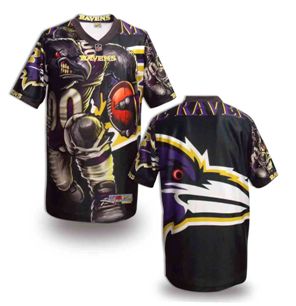 Nike Baltimore Ravens Blank Fanatical Version NFL Jerseys-004