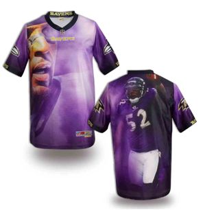 Nike Baltimore Ravens Blank Fanatical Version NFL Jerseys-008