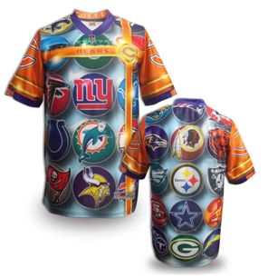 Nike Chicago Bears Blank Fanatical Version NFL Jerseys-003