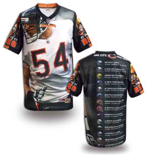 Nike Chicago Bears Blank Fanatical Version NFL Jerseys-0016