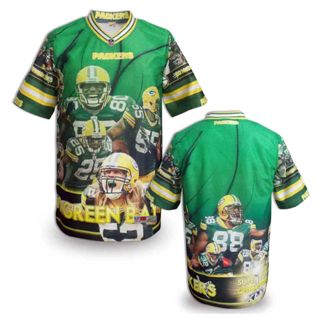 Nike Green Bay Packers Blank Fanatical Version NFL Jerseys-001