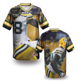 Nike Green Bay Packers Blank Fanatical Version NFL Jerseys-0013