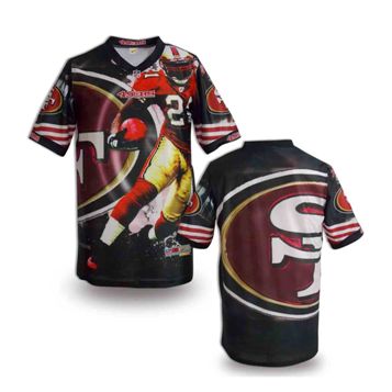 Nike San Francisco 49ers Blank Fanatical Version NFL Jerseys -006