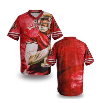 Nike San Francisco 49ers Blank Fanatical Version NFL Jerseys -005