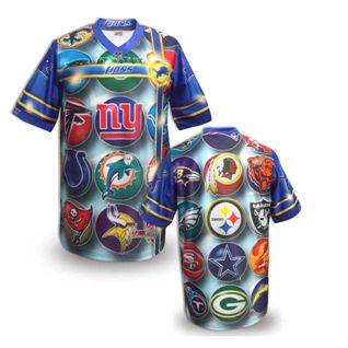 Nike Detroit Lions Blank Fanatical Version NFL Jerseys-003