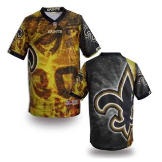 Nike New Orleans Saints Blank Fanatical Version NFL Jerseys-006