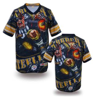 Nike Pittsburgh Steelers Blank Fanatical Version NFL Jerseys-001
