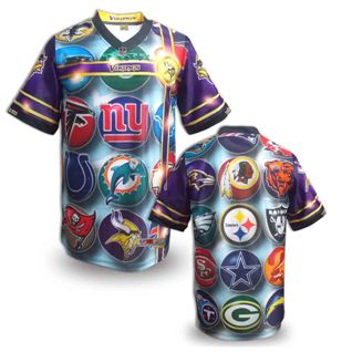 Nike Minnesota Vikings Blank Fanatical Version NFL Jerseys-002