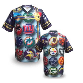 Nike New England Patriots Blank Fanatical Version NFL Jerseys-003