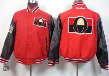 Ottawa Senators Red Stadium NHL Jacket