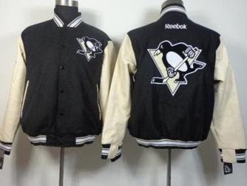 Pittsburgh Penguins Black Stadium NHL Jacket