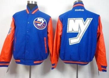 New York Islanders Blue Stadium NHL Jacket