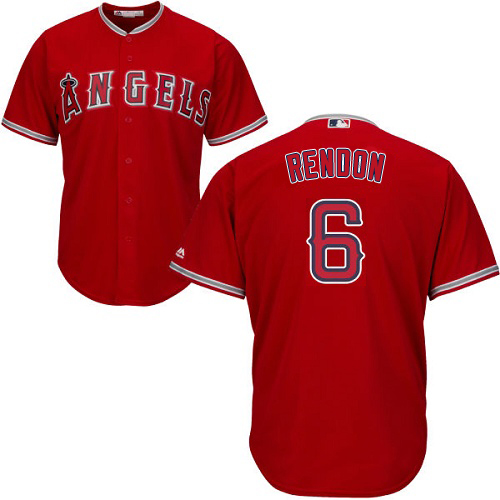 Angels of Anaheim #6 Anthony Rendon Red New Cool Base Stitched MLB Jersey