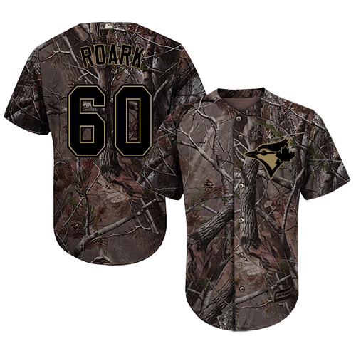 Blue Jays #60 Tanner Roark Camo Realtree Collection Cool Base Stitched MLB Jersey Blue Jays #60 Tanner Roark Camo Realtree Collection Cool Base Stitched MLB Jersey