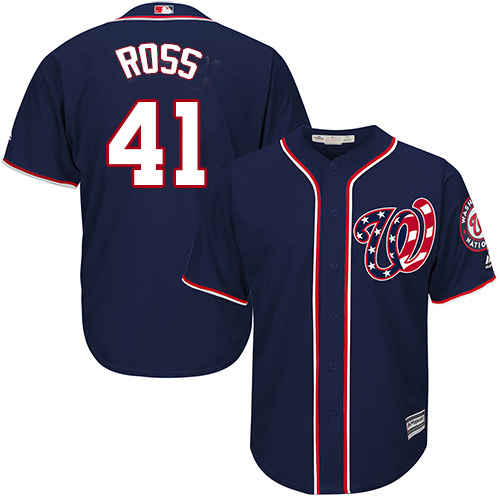 Nationals #41 Joe Ross Navy Blue New Cool Base Stitched MLB Jersey