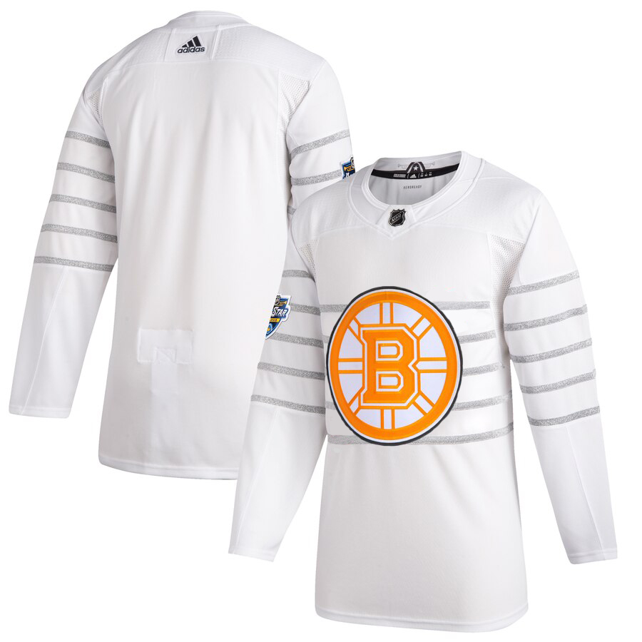 Men's Boston Bruins Adidas White 2020 NHL All-Star Game Authentic Jersey